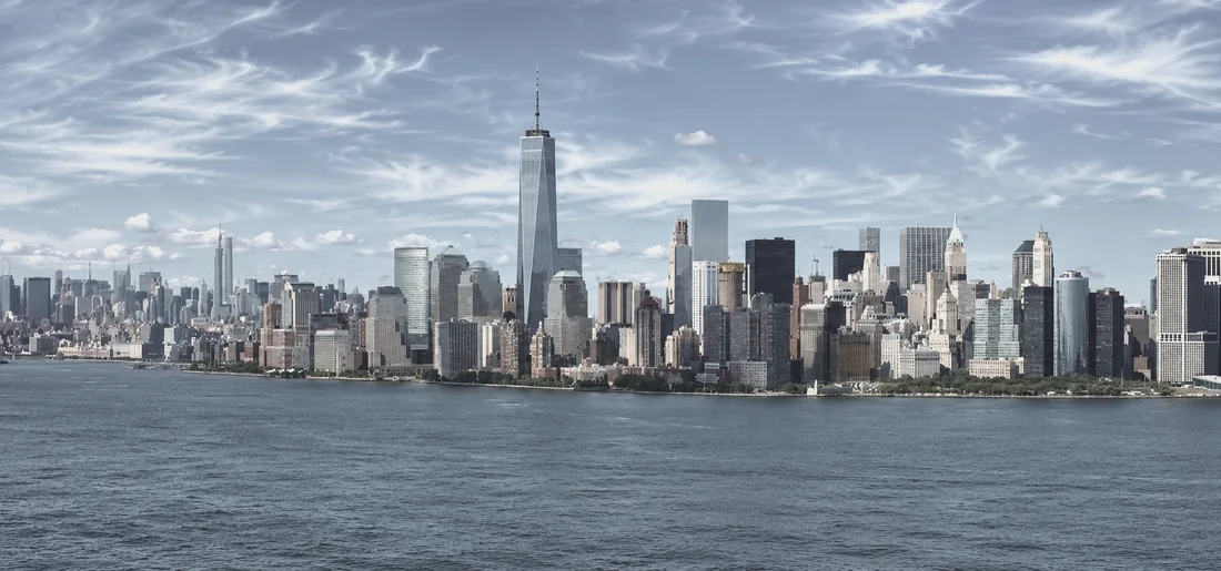 New York City skyline near Hospital for Special Surgery